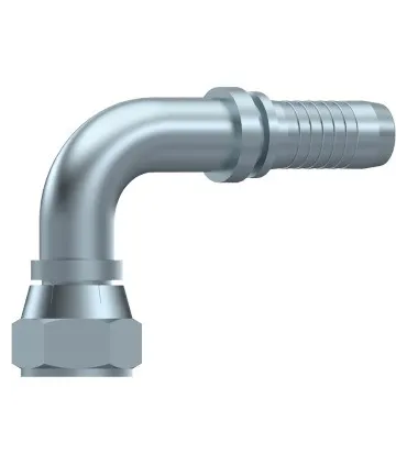 HEMBRA GIRATORIA 90° JIC37° 7/16" 20H UNF DN 1/4"