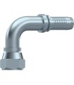 HEMBRA GIRATORIA 90° JIC37° 7/16" 20H UNF DN 1/4"