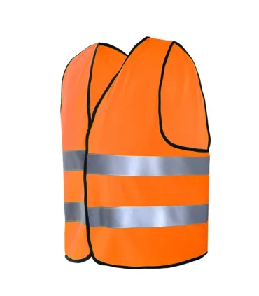 CHALECO REFLECTANTE NARANJA T-L