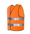 CHALECO REFLECTANTE NARANJA T-L