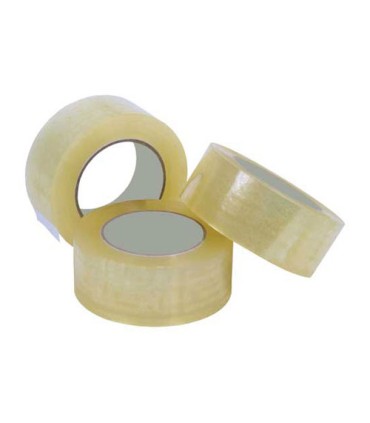 ROLLO CINTA PRECINTO TRANSP. 50mm x 66m