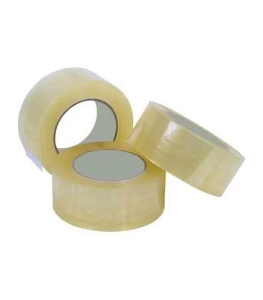 ROLLO CINTA PRECINTO TRANSP. 50mm x 66m