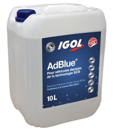 GARRAFA 10 LITROS ADITIVO PARA REDUCCION  EMISIONES EN MOTORES DIESEL