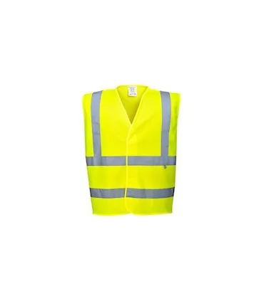 CHALECO AMARILLO ALTA VISIBILIDAD IGNIFUGO + ANTIESTATICO TS/TM