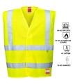 CHALECO AMARILLO ALTA VISIBILIDAD IGNIFUGO + ANTIESTATICO TL/TXL