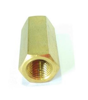 TUERCA LATON HEX M-10 ESPECIAL ALTO 30mm (LL. 17)