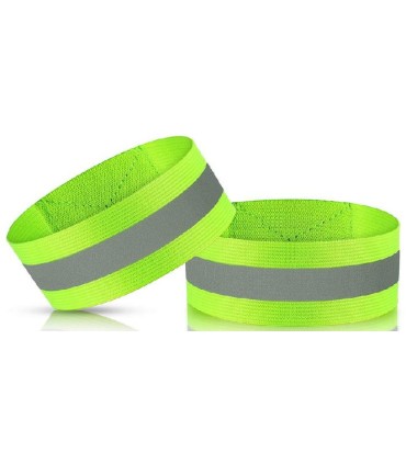 UNIDAD BRAZALETE REFLECTANTE+ FLUO ALTA VISIBILIDAD