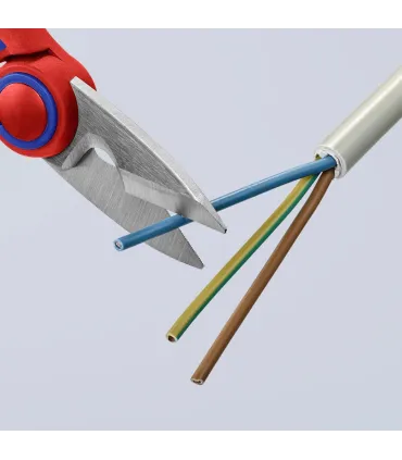 TIJERA KNIPEX ELECTRICISTA 160MM 95.05.10 P/punteras
