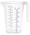 JARRA GRADUADA PLASTICO 0,50 LITROS 500ml