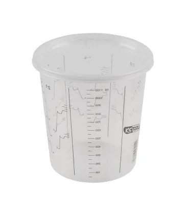 SET 25 VASOS GRADUADO 1,3L C/TAPA PARA MEZCLAS, MUESTRAS