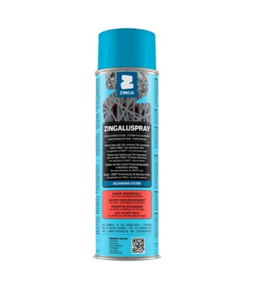 BOTE ALU SPRAY ZINGA. DE ACABADO GALVANIZADO EN CALIENTE.
