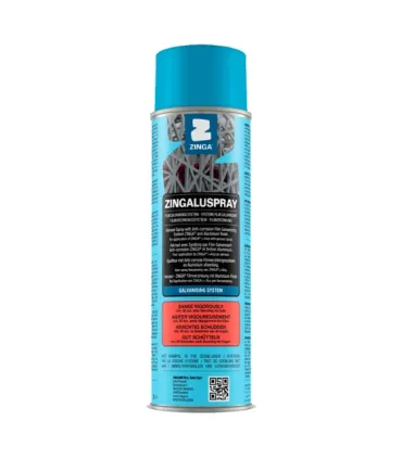 BOTE ALU SPRAY ZINGA. DE ACABADO GALVANIZADO EN CALIENTE.