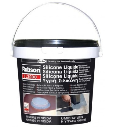BOTE 5 LITROS SILICONA LIQUIDA SL3000 ROJO TEJA