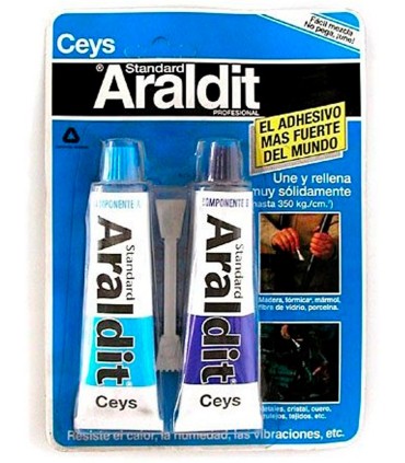 ADHESIVO ARALDIT STANDARD 30g (AZUL MEDIO)