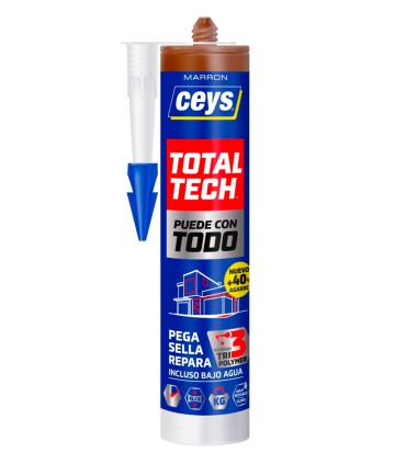CARTUCHO ADHESIVO SELLADOR T-TECH MARRON 290 ml