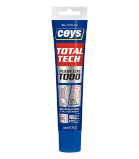 TUBO ADHESIVO SELLADOR T-TECH BLANCO 125 ml