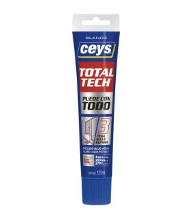 TUBO ADHESIVO SELLADOR T-TECH BLANCO 125 ml