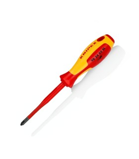 JUEGO 6 DESTORNILLADOR VDE AISLADO PLANOS Y PH KNIPEX