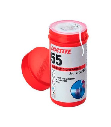HILO SELLADOR ROSCAS LOCTITE 55 160 mt
