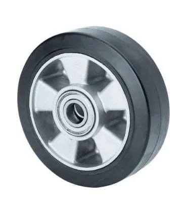 RUEDA GN MACIZA ALUMINIO 125x40 C/ROD. 20X50  250KG