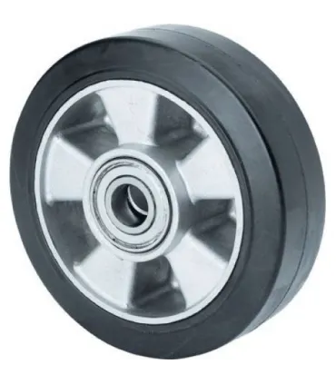 RUEDA GN MACIZA ALUMINIO 125x40 C/ROD. 20X50  250KG