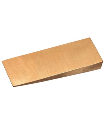 CUÑA BRONCE-AL ANTICHISPA 50x32x215