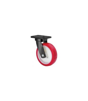 RUEDA GIR. HLB-PO Ø 125x42 NYL-POL CARGA 300KG