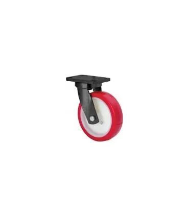 RUEDA GIR. HLB-PO Ø 125x42 NYL-POL CARGA 300KG