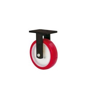 RUEDA FIJA HLB-PO Ø 125x42 NYL-POL CARGA 300KG