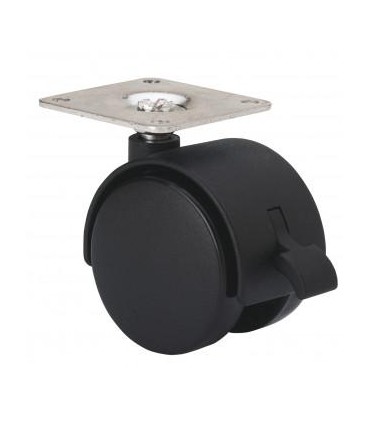 RUEDA GIRAT. 10DK50 PLATINA Y FRENO ALEX 1-0404