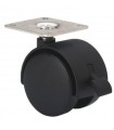 RUEDA GIRAT. 10DK50 PLATINA Y FRENO ALEX 1-0404