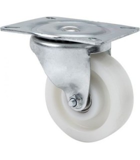 RUEDA NYLON GIRATORIA Ø60 125KG ALEX 4-0097