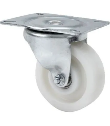 RUEDA NYLON GIRATORIA Ø60 125KG ALEX 4-0097