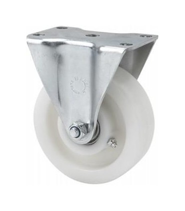 RUEDA NYLON FIJA Ø60 125KG ALEX 4-0110