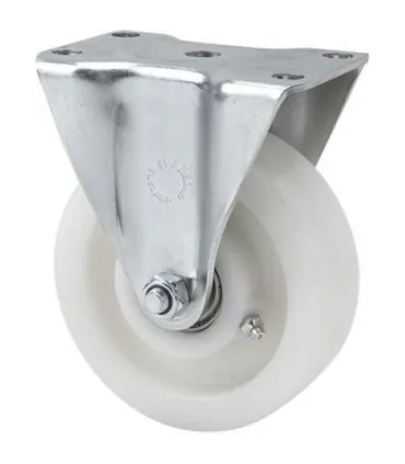 RUEDA NYLON FIJA Ø60 125KG ALEX 4-0110