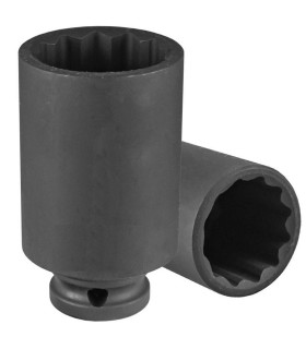 LLAVE DE VASO DE IMPACTO HEXAGONAL 1/2" LARGA 34mm