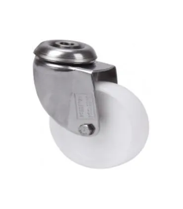 RUEDA PGI INOX LOCA Ø80 NYLON 2-3065 70Kg
