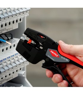 Pelacables autoajustable KNIPEX 12 72 190 0,3 a 10mm2