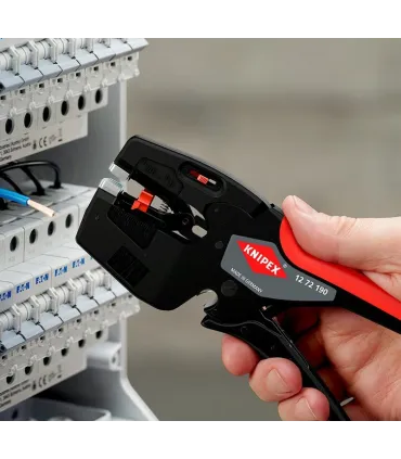 Pelacables autoajustable KNIPEX 12 72 190 0,3 a 10mm2