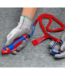 PELACABLE CUCHILLO KNIPEX PROFUNDIDAD CORTE  7mm