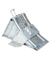 CALZO CAMION GALVANIZADO 380x155x240MM Con SOPORTE