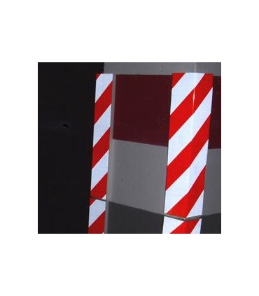 PROTECCION ESQUINERA GOLPES ESPUMA ROJA-BLANCA 75x400x15