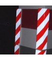 PROTECCION ESQUINERA GOLPES ESPUMA ROJA-BLANCA 75x400x15