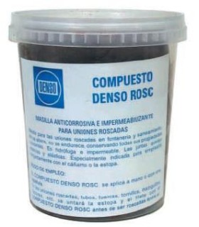 BOTE 1 Kilo MASILLA DENSOL ROSCAS p/CAÑAMO
