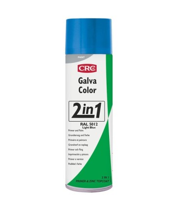 BOTE SPRAY GALVACOLOR RAL-5012 AZUL. GALVANIZA Y PINTA