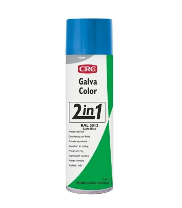 BOTE SPRAY GALVACOLOR RAL-5012 AZUL. GALVANIZA Y PINTA