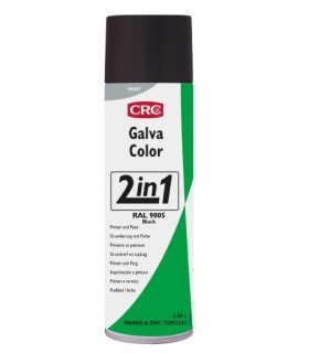 BOTE SPRAY CRC GALVACOLOR RAL-9005 NEGRO. GALVANIZA Y PINTA
