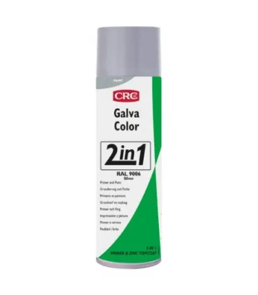 BOTE SPRAY CRC GALVACOLOR RAL-9006 PLATA. GALVANIZA Y PINTA