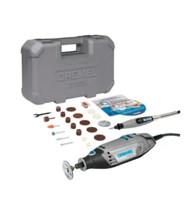 SET DREMEL 3000 JF 130W + 25 ACCESORIOS + EJE FLEXIBLE + MALETIN