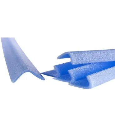 TIRA PERFIL ANGULO FOAM 45x45x2.000 AZUL/NEGRO